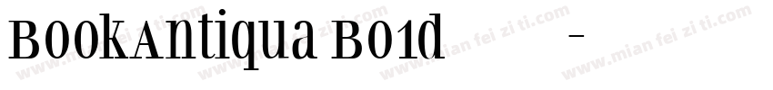 BookAntiqua Bo1d 字体字体转换 BookAntiqua Bo1d 字体字体转换